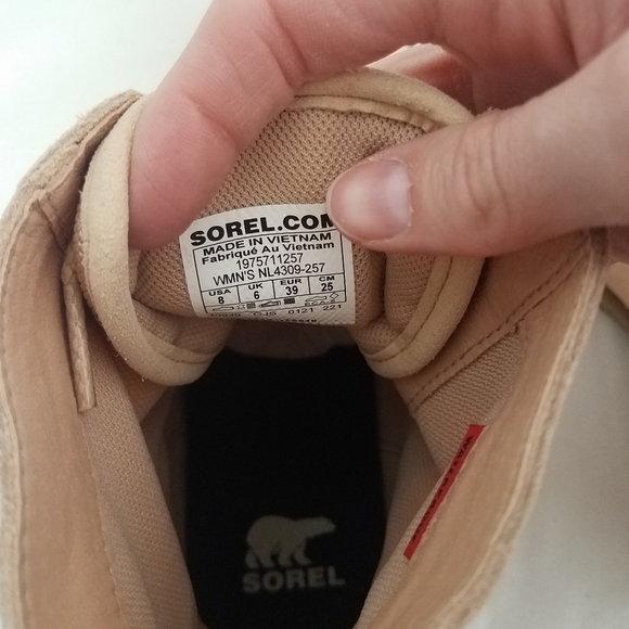 Sorel Caribou OTM WP boot tan 8 NWT - Picture 10 of 10